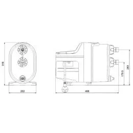 Установка насосная автоматическая Grundfos SCALA1 3-45