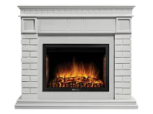 Портал Firelight Bricks 25 камень белый, белая эмаль