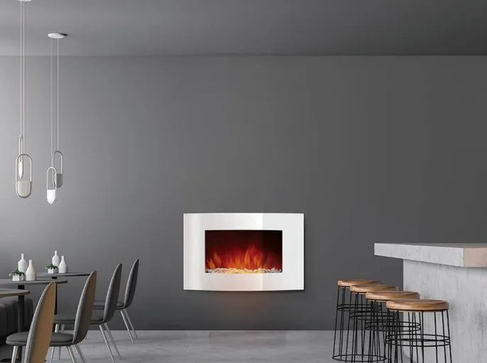Электрокамин Electrolux EFP/W-1200URLS White