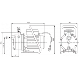 Насос WILO WJ-204-EM
